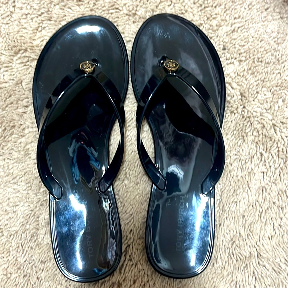 Tory Burch jelly flip flops